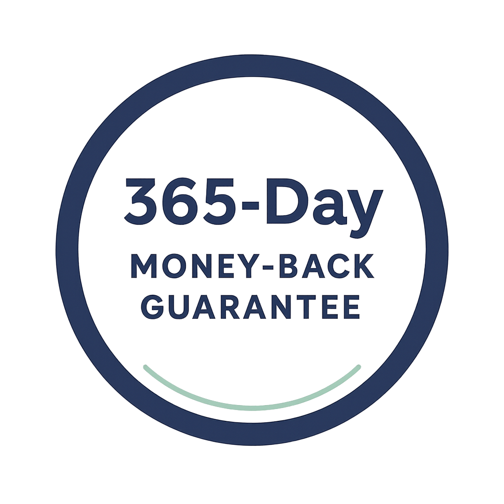 365-Day Money-Back Guarantee